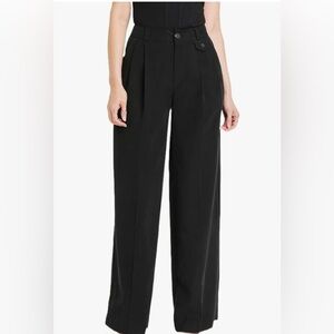 NWT A New Day Black High Rise Wide Leg Trousers Size 22